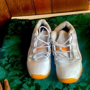 Jordan 11s orange cream